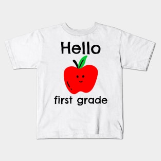 Hello first grade Kids T-Shirt